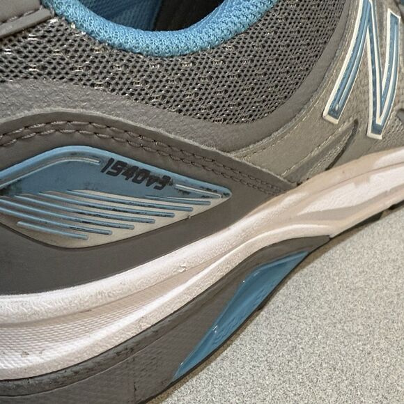 New Balance 1540v3 Running Shoe W 9, M 7.5 Narrow (2E) Gray/Polaris Sneaker - Picture 4 of 9